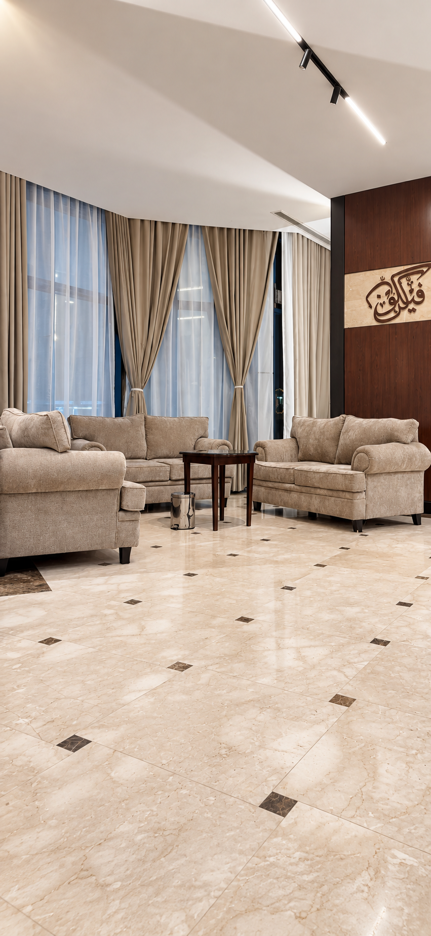 Al Saad Flower 3 Hotel — lobi oturma köşesi